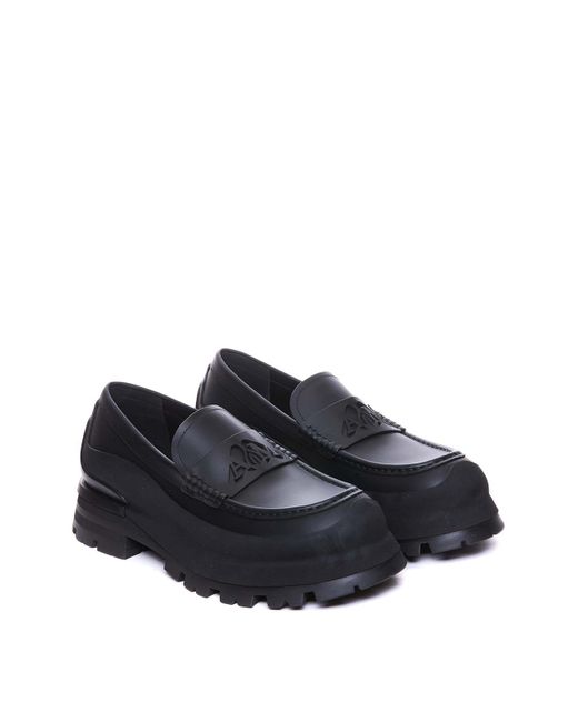 McQueen Blue Loafers for men