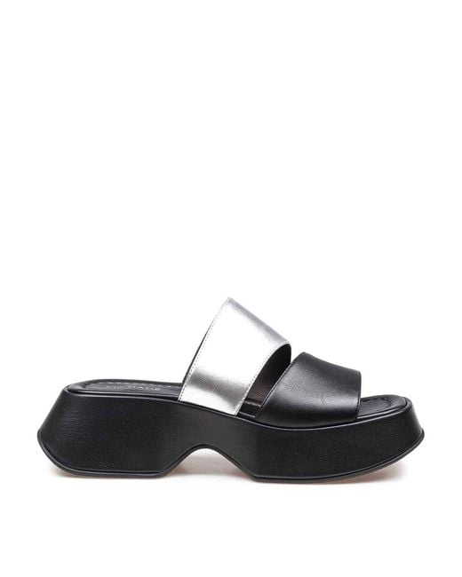 Vic Matié Black Mini Yoko Sandal