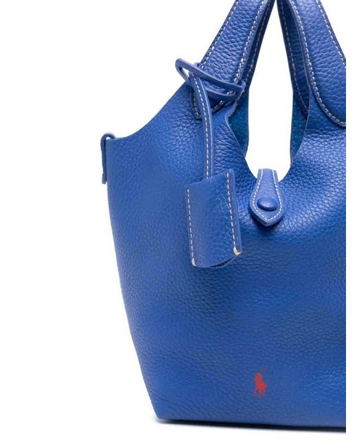 Polo Ralph Lauren Blue Small Polo Play Tote Bag