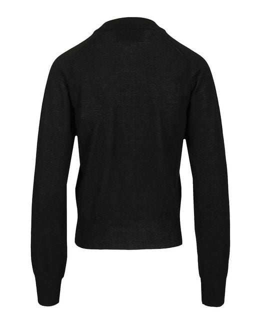AMI Black Ami Ami De Cå“Ur Cardigan
