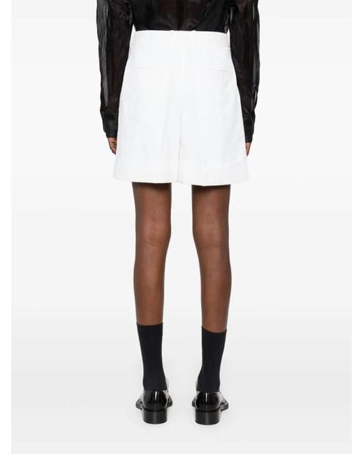 Jil Sander White Pants