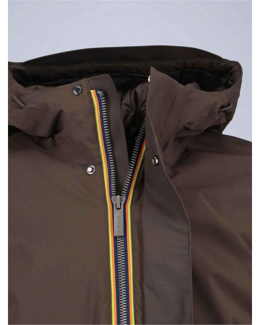 K-Way Brown Jacket for men
