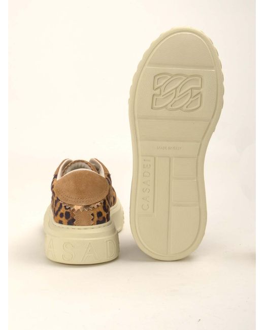 Casadei Natural Sneakers