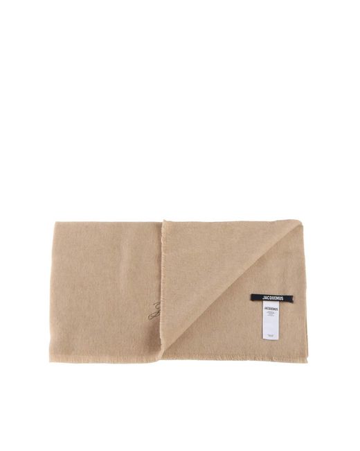 Jacquemus Natural Tailored Scarf for men