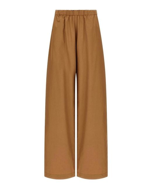 Fabiana Filippi Natural Loose Leg Pants