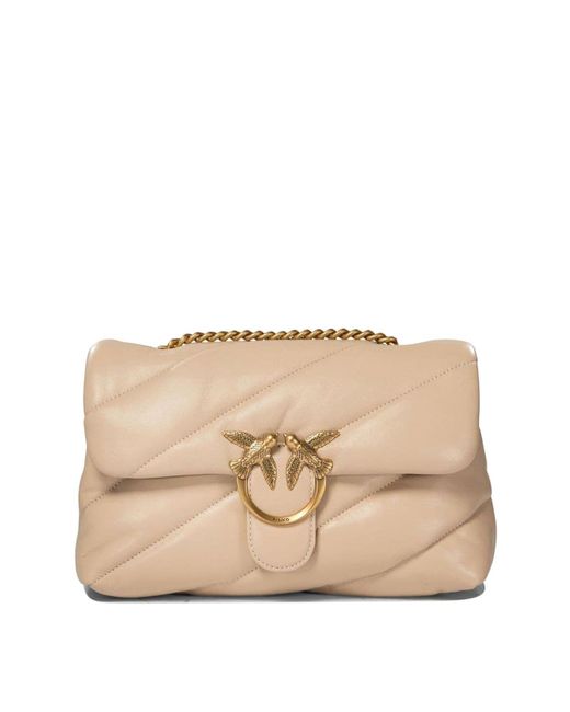Pinko Natural Classic Love Bag Puff Maxi Quilt