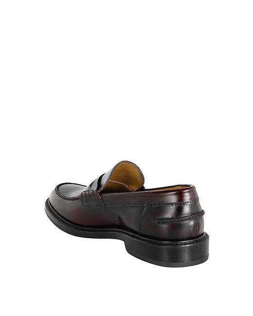 Corvari Brown Loafer Wembley Leather Bottom for men