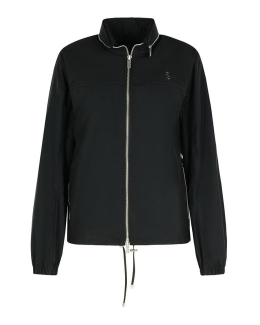 Burberry Black Cotton Blend Jacket