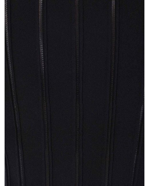 Elisabetta Franchi Blue Tricot Cardigan