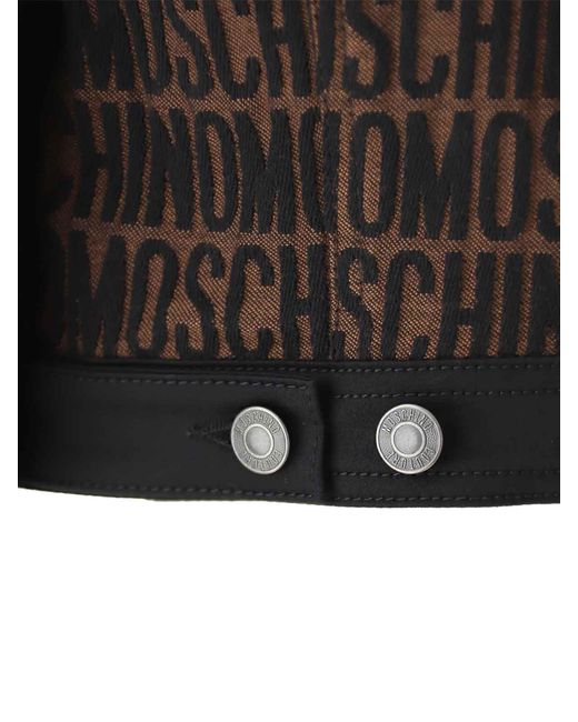 Moschino Black Logo Jacket