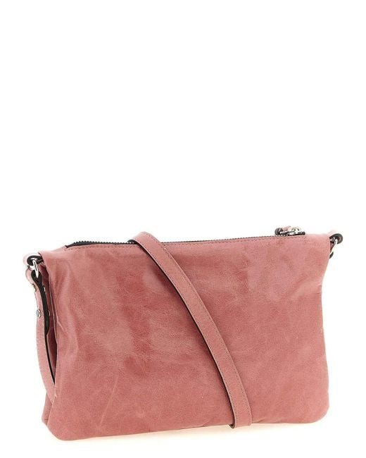 Isabel Marant Pink Winna Duo Crossbody Bag