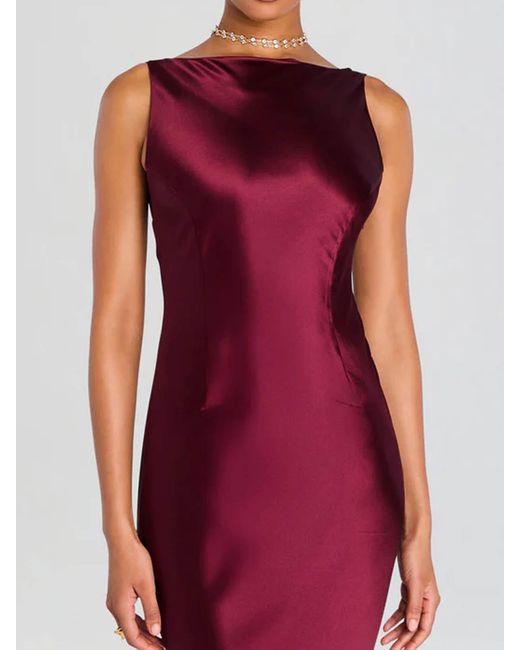 retroféte Purple Evening Dress