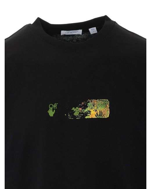 Off-White c/o Virgil Abloh Black Spices Arrow Skate T-Shirt for men