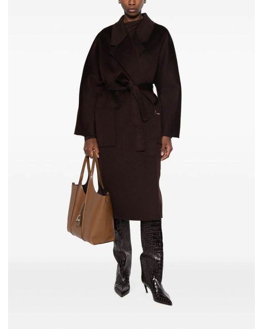 Elisabetta Franchi Brown Coat