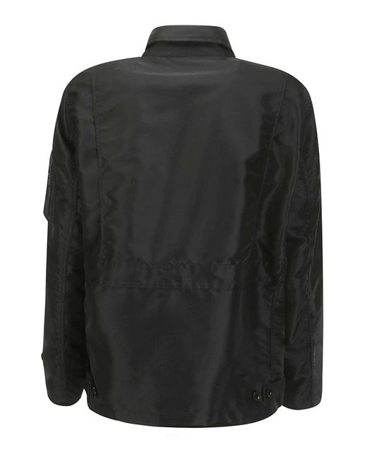 Sacai Black Oversized Jacket for men