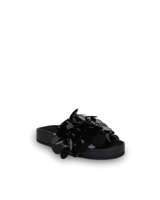 Rabanne Black Slipper