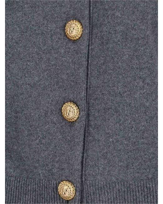 Balmain Blue Cardigan