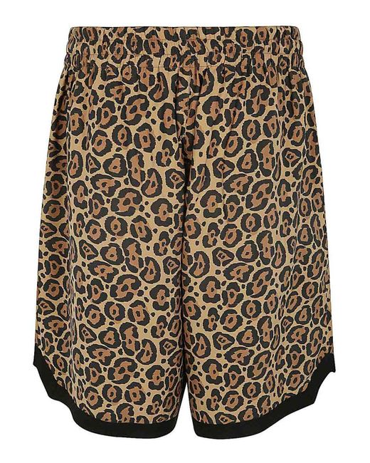 Emporio Armani Multicolor Animal Printed Shorts for men