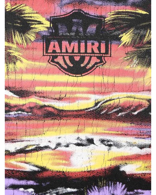 Amiri Black Sunny Place T-Shirt for men