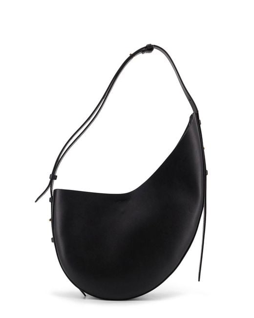 Soeur Black Winona Leather Shoulder Bag