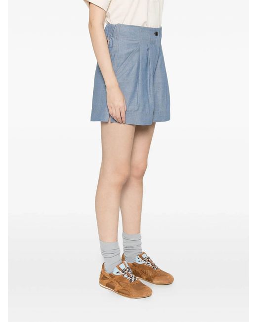 Corto di Moncler in Blue