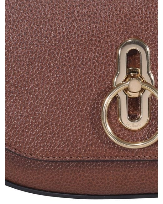 Mulberry Purple Leather Bag