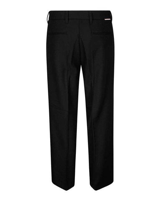 Stockholm Surfboard Club Black Casual Pants for men