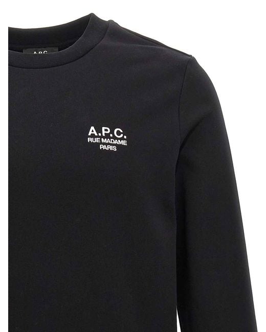 A.P.C. Black Sweatshirts for men