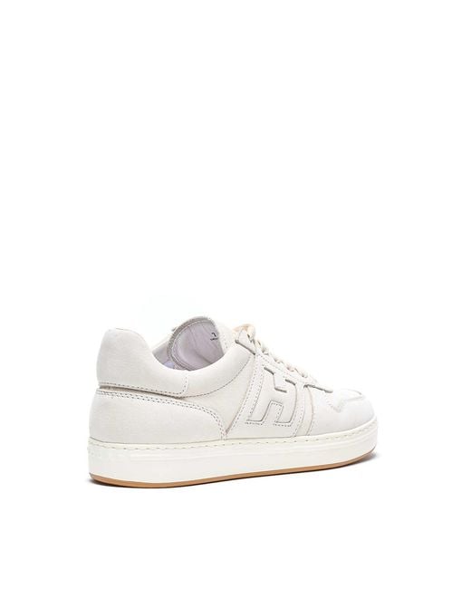 Hogan White H-Tv Sneakers for men