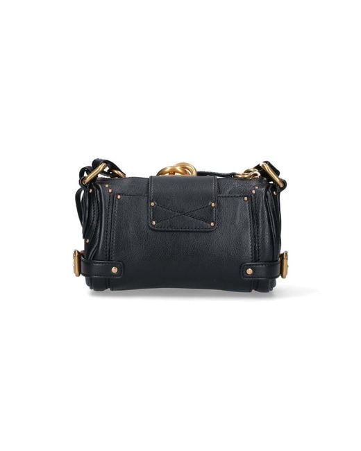 Borsa Spalla Piccola di Chloé in Black