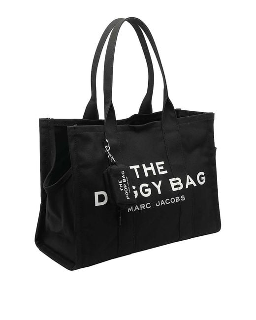 Marc Jacobs Black The Doggy Tote Bag