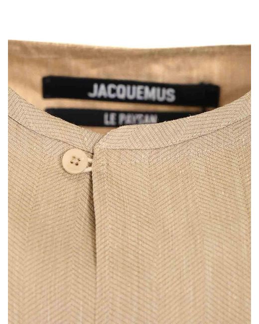 Jacquemus Natural The Pastro Chemise for men