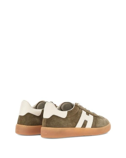 Hogan Green Cool Sneakers for men