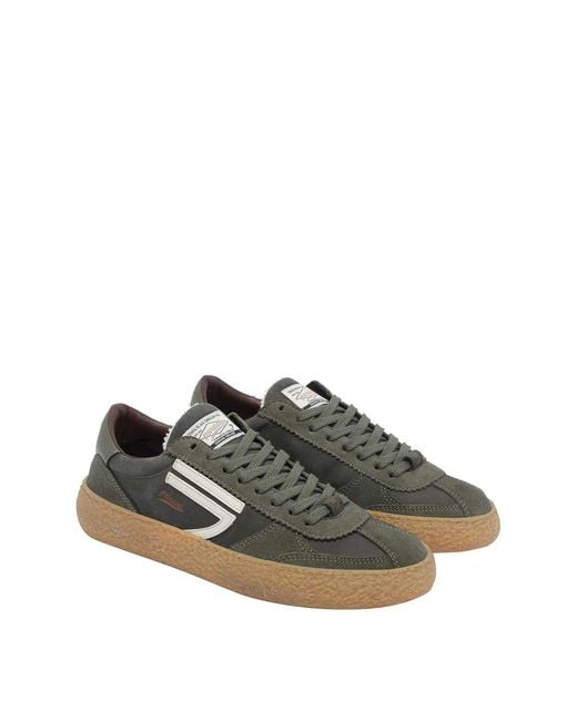 PURAAI Green Vintage Sneakers for men