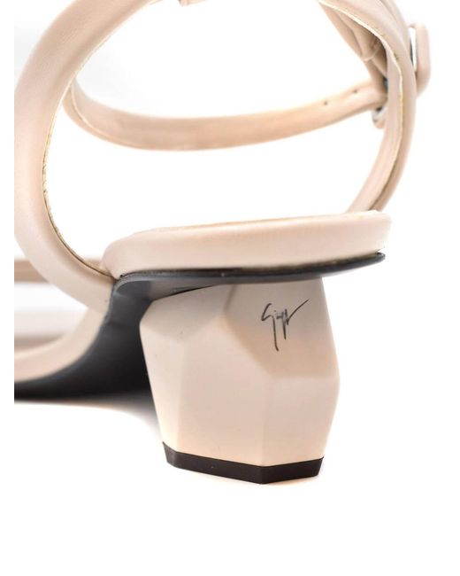 Giuseppe Zanotti Natural Leather Sandals