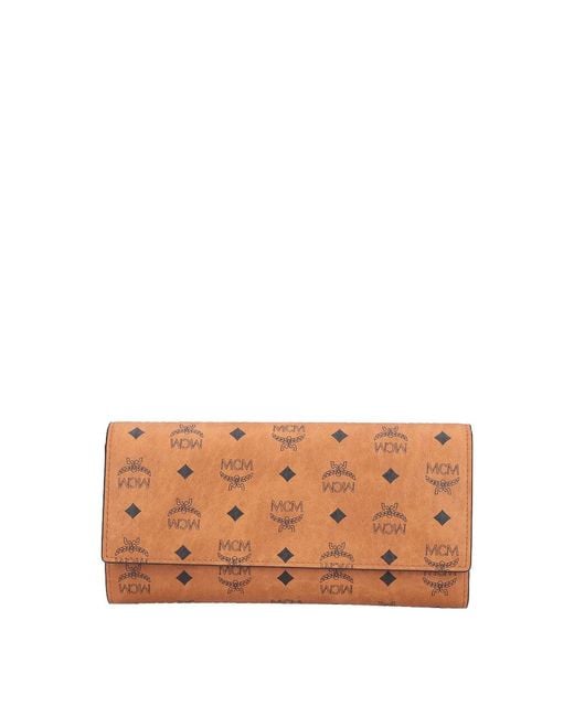 MCM Brown Aren Wallet