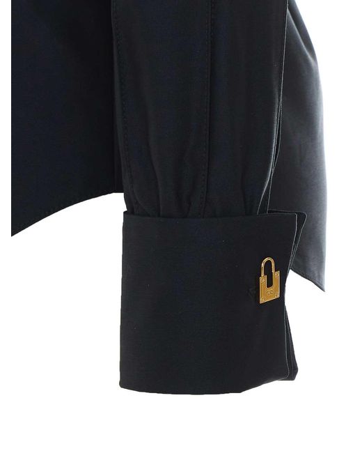 Elisabetta Franchi Blue Shirt