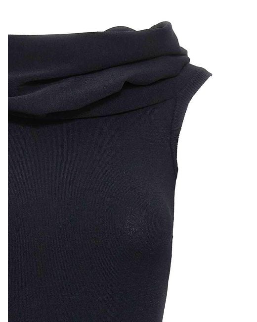 Wardrobe NYC Black Mini Off Shoulder Dress