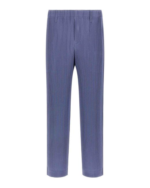 Homme Plissé Issey Miyake Blue Tailored Pleats 1 Pants for men