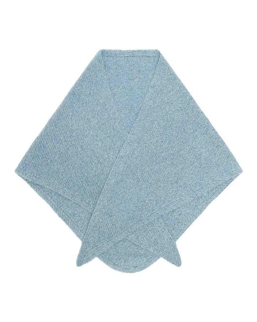 EMERSON RENALDI Blue Triangle Scarf