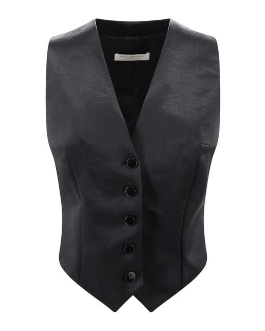 Philosophy Di Lorenzo Serafini Black Waistcoat