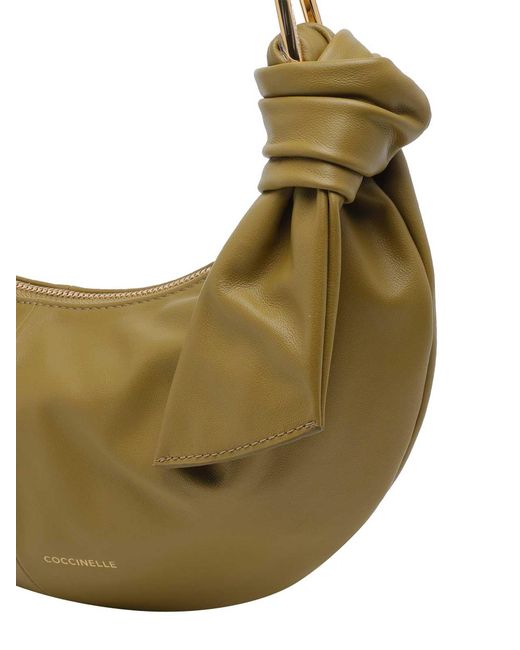 Coccinelle Metallic Small Furoshiki Shoulder Bag