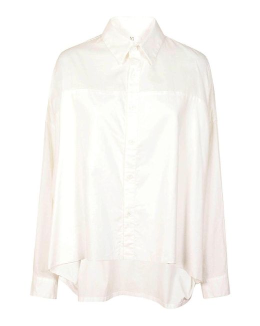 Yohji Yamamoto White Cotton Shirt