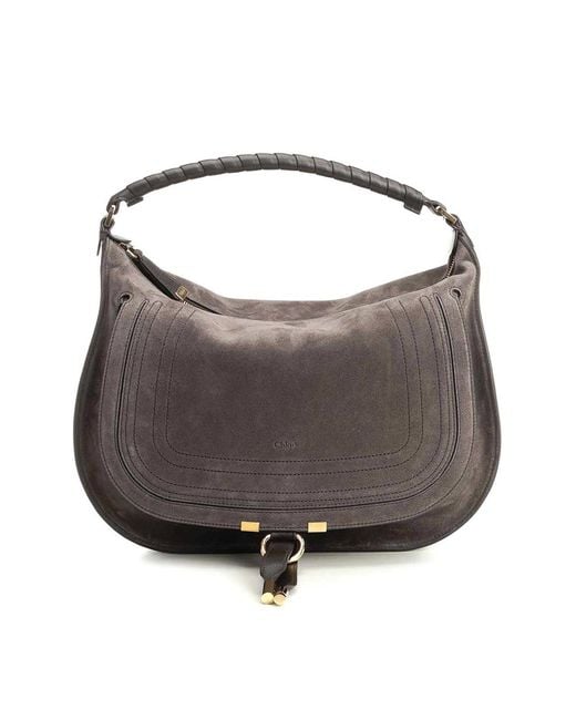 Chloé Gray Marcie Shoulder Bag