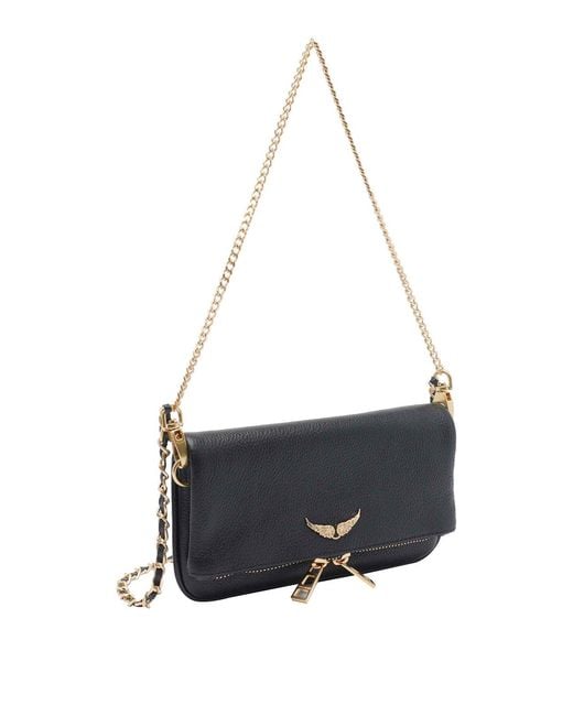 Zadig & Voltaire White Nano Rock Crossbody Bag