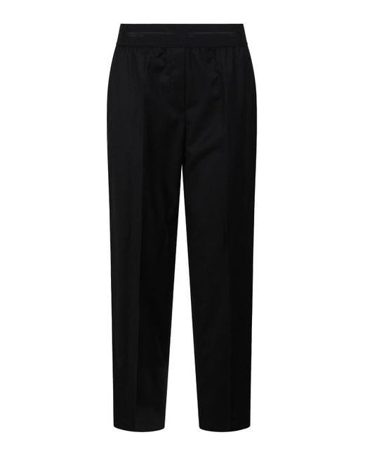 Helmut Lang Black Tapered Pants