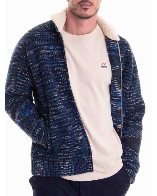 Missoni Blue Jacket for men