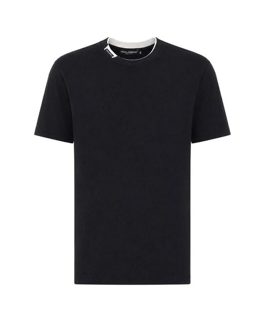 Dolce & Gabbana Black And T-Shirt for men