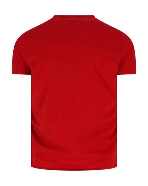 DSquared² Red X Magliano T-Shirt Logo for men