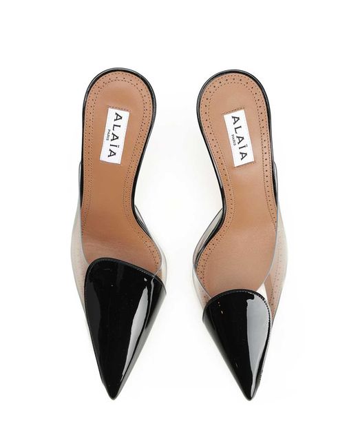 Alaïa Black Mule